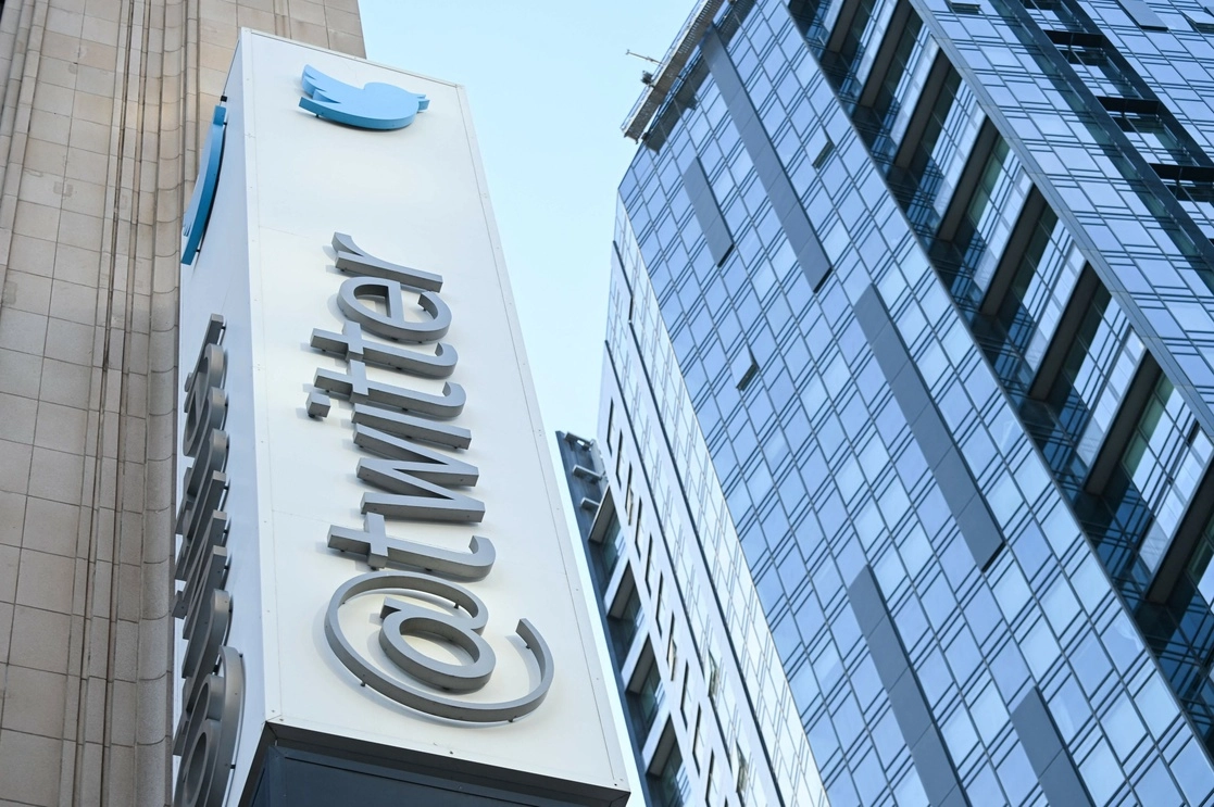 La sede de Twitter en San Francisco, California. Foto Afp