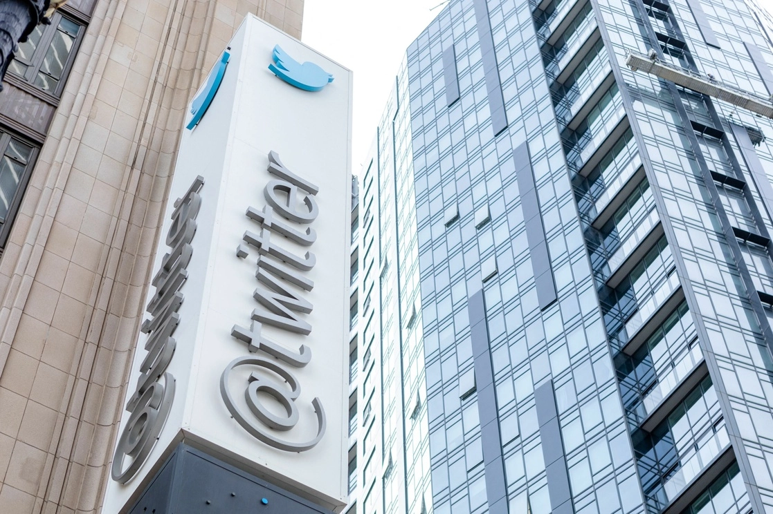 Sede de Twitter en San Francisco, California. Foto Afp