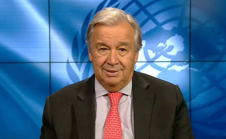 Antonio Guterres, secretario general de la ONU. Foto Ap
