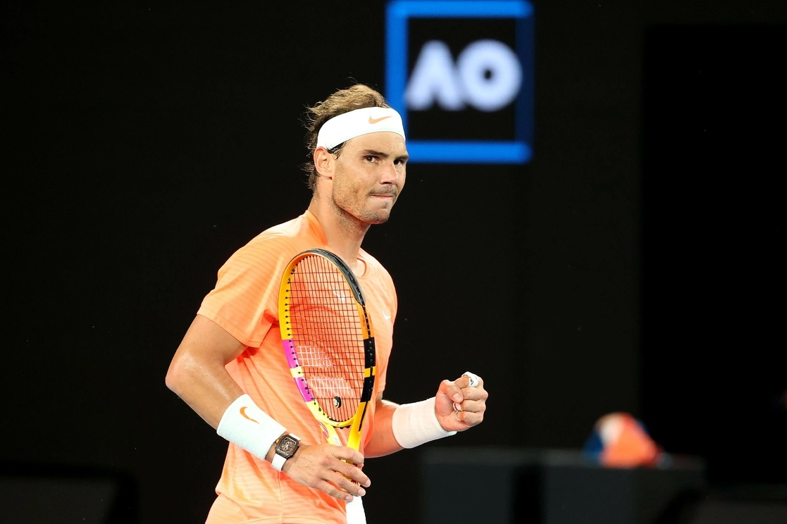 El número dos mundial, Rafa Nadal, se clasificó para los octavos de final del Abierto de Australia tras superar en tercera ronda a Cameron Norrie. Foto Afp