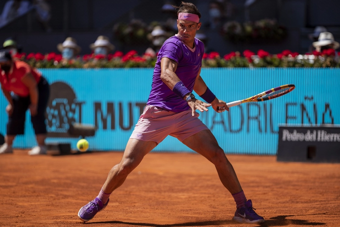 Rafael Nadal indicó que todavía no ha decidido si participará en los Juegos de Tokio este año, dándose todavía tiempo para decantarse en función de las "circunstancias". Foto Ap / Archivo