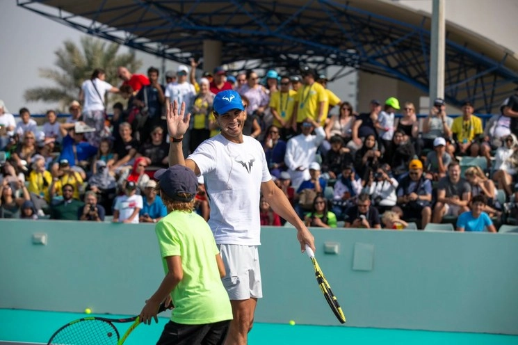 Rafael Nadal, tenista español y actual número dos del mundo en la clasificación ATP. Foto Twitter @RafaelNadal
