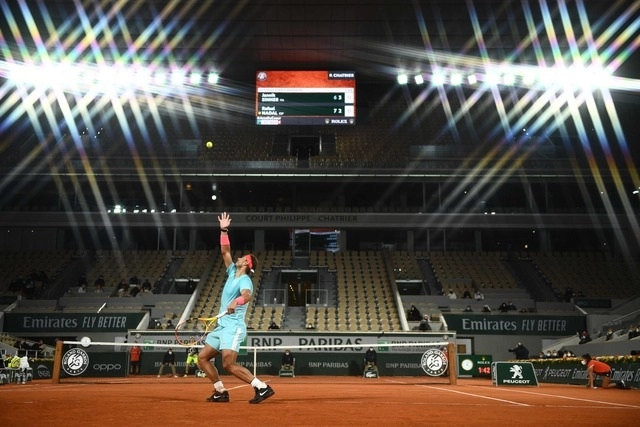 Rafael Nadal se enfrentará este viernes en las semifinales de Roland Garros a Diego Schwartzman. Foto Afp