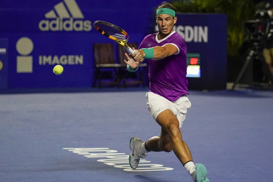 Rafael Nadal venció al británico Cameron Norrie en una hora 54 minutos. Foto Ap