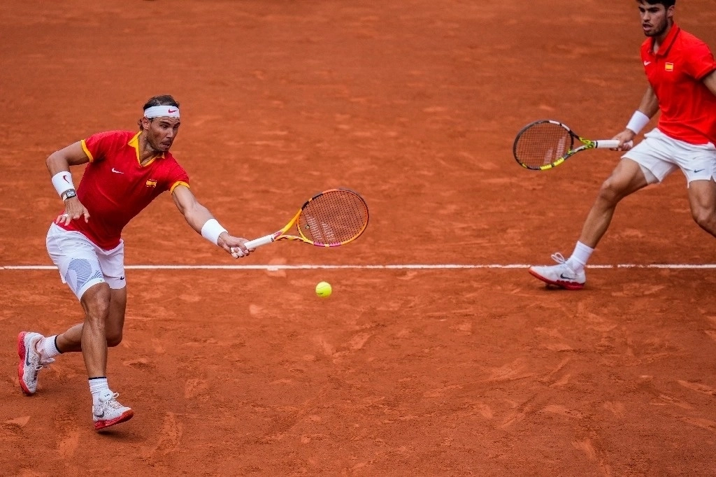 Se ha especulado en la prensa española con que Nadal se despida de las pistas en esta fase final de la Davis. Foto Ap