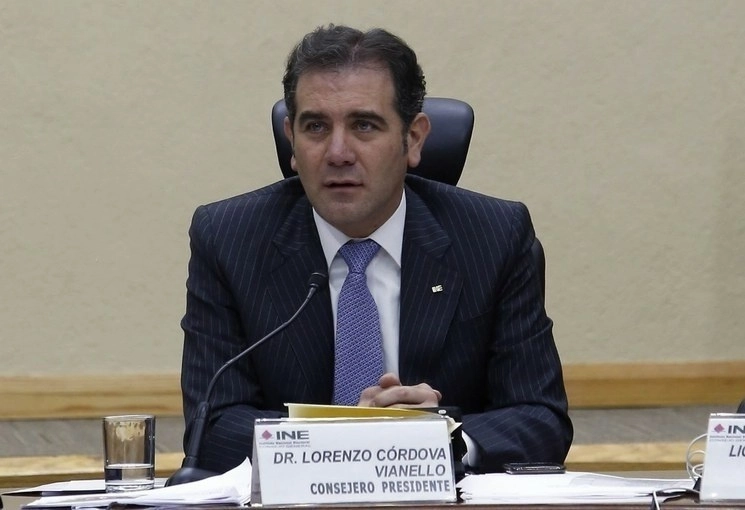 Lorenzo Córdova, consejero presidente del Instituto Nacional Electoral. Foto Jesús Villaseca / Archivo
