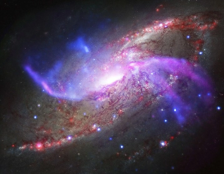 Imagen de archivo tomada por el telescopio. Foto Ap