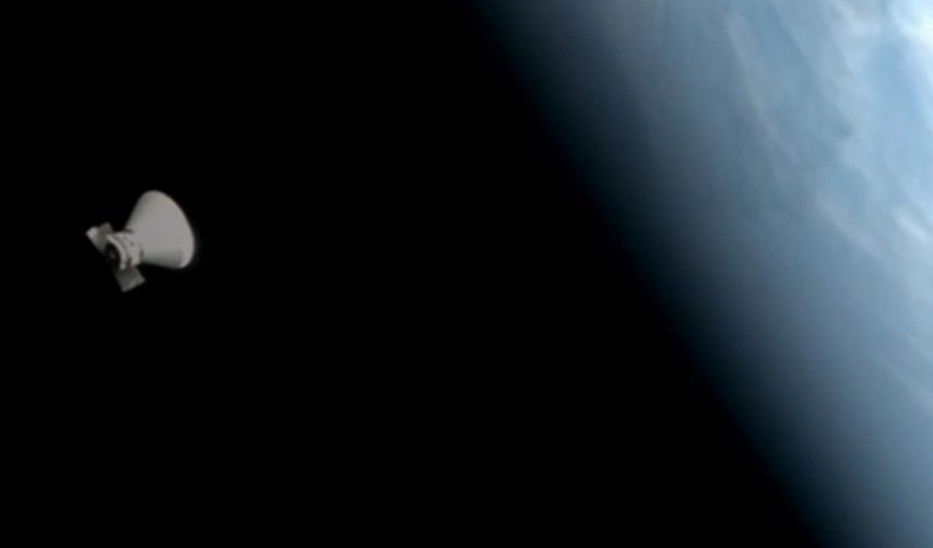 SPHEREx en órbita, el 12 de marzo de 2025. Foto 
