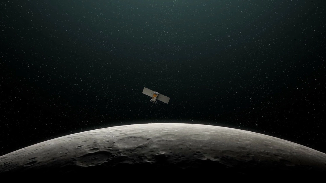 La sonda ‘Capstone’ de la NASA desplegó con éxito los paneles solares para dar paso a una corrección de órbita. Foto Europa Press