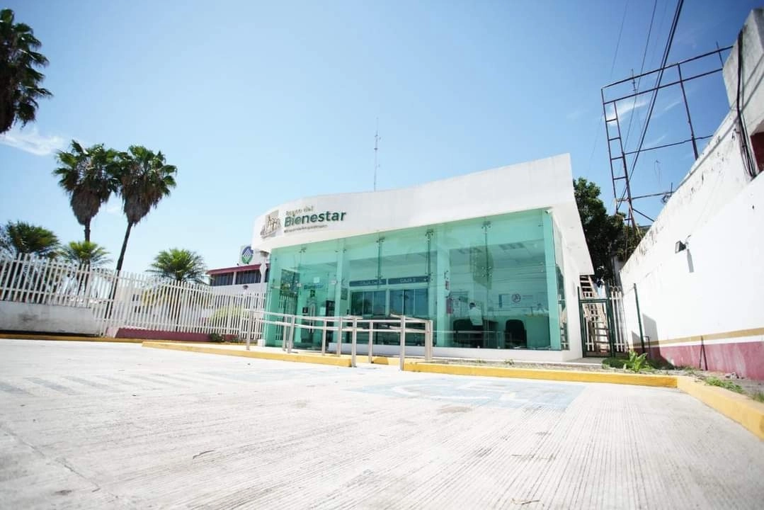 En Nayarit se construyen 16 sedes del Banco del Bienestar. Foto La Jornada
