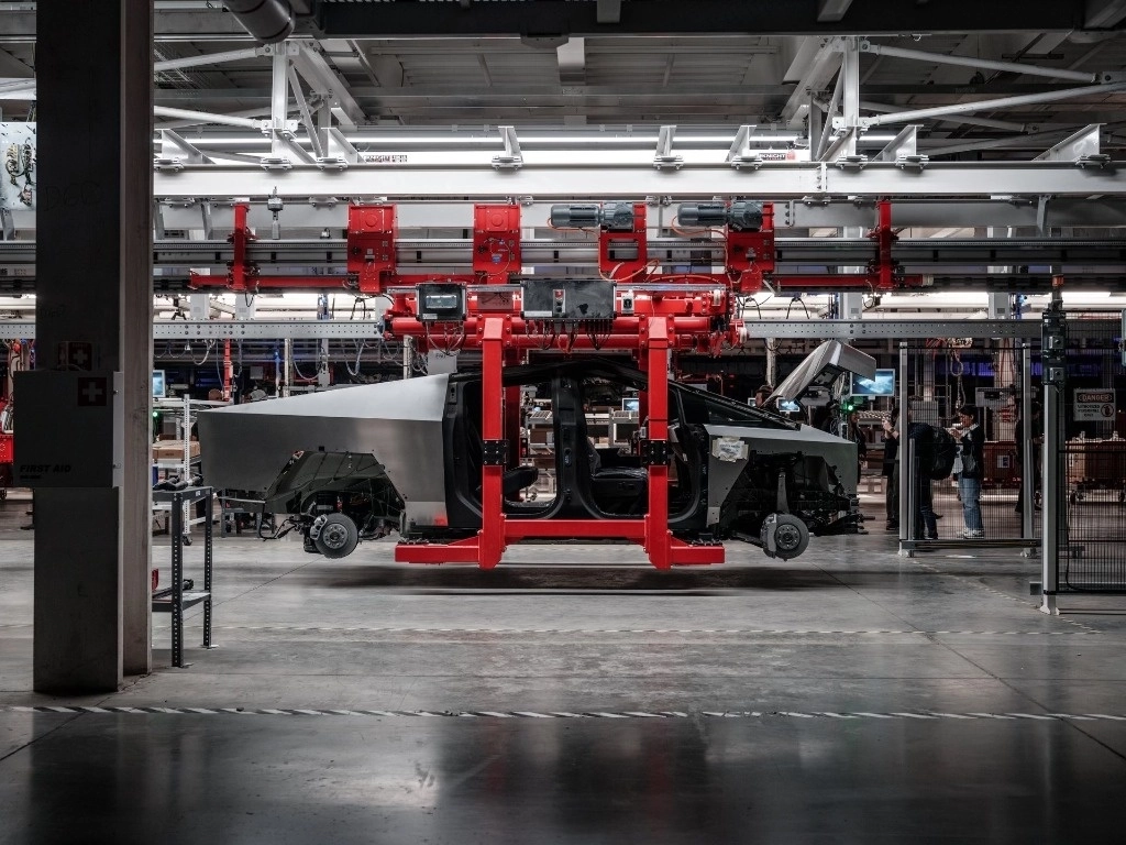 Fabrica de Tesla en imagen de archivo. Foto tomada de redes sociales