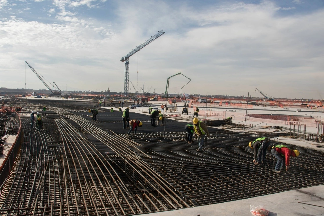 Obras del cancelado Nuevo Aeropuerto Internacional de México. Foto Cuartoscuro / Archivo
