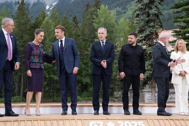 Mandatarios asistentes a la Cumbre del G7 no lograron un acuerdo conjunto sobre Ucrania. Foto 