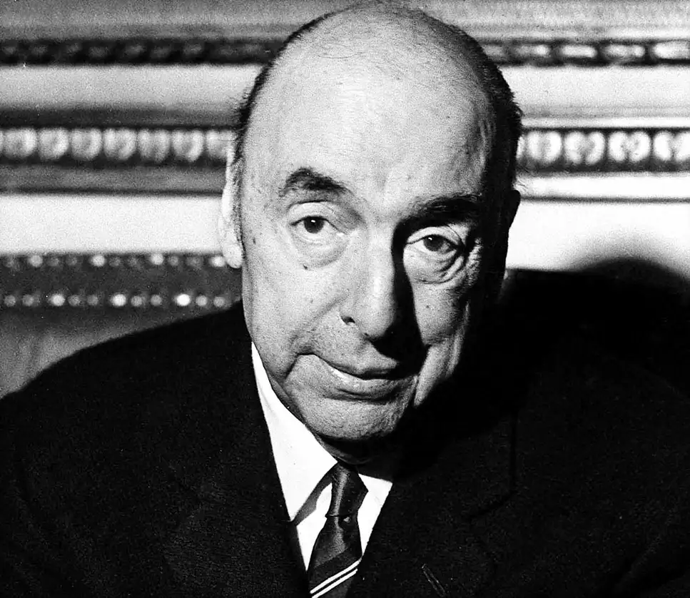 Neruda captado en París, en octubre de 1971. Foto Afp 



