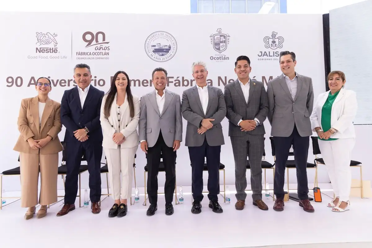 Durante la celebración se anunció la firma de un convenio de colaboración de Creación de Valor Compartido (CVC) con el gobernador del estado, Pablo Lemus. Foto