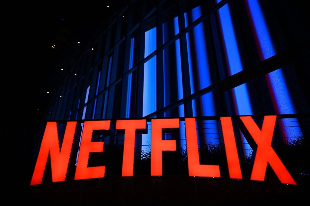 Logo de Netflix. Foto Afp