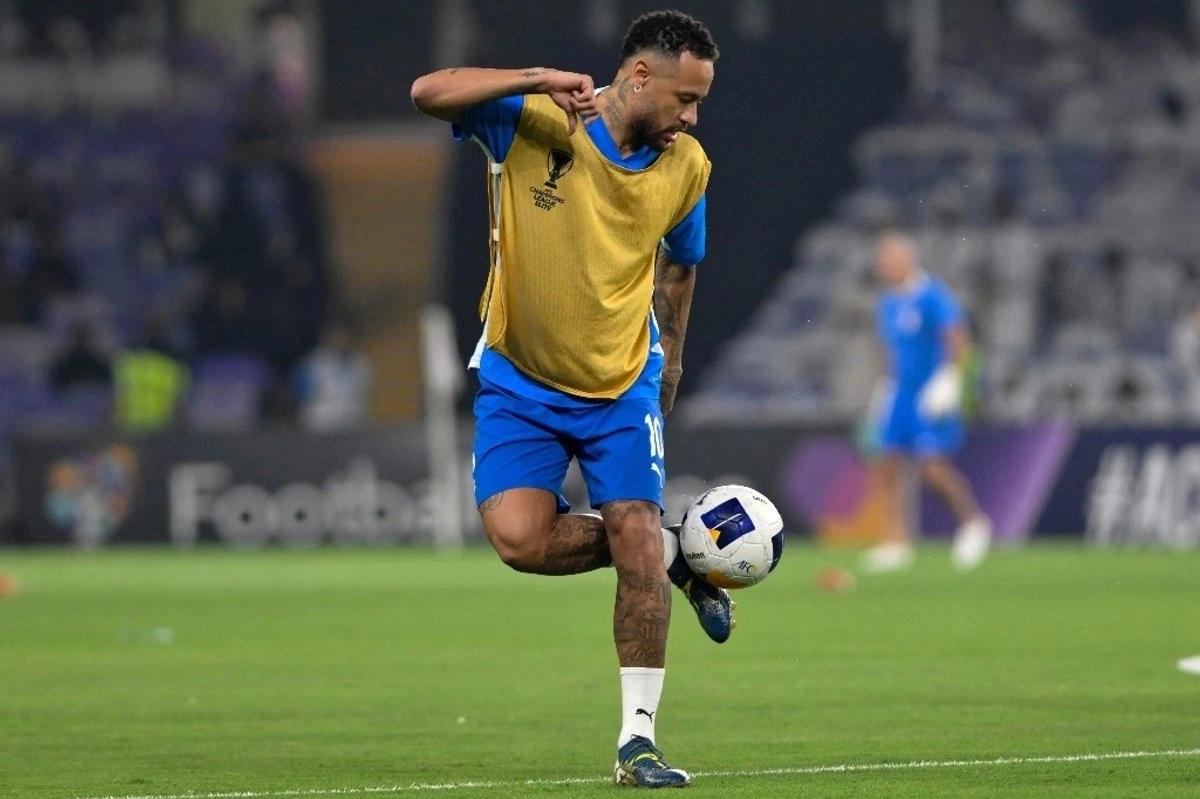 Afectado por problemas físicos, Neymar ha disputado solo 13 de los 28 partidos del ‘Peixe’ esta temporada del ‘Brasileirão’, con tres goles. Foto 