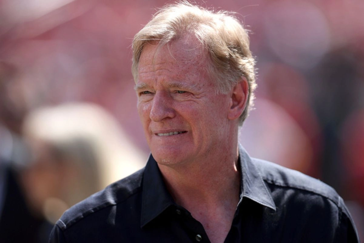 "Volveremos a Ciudad de México el próximo año, lo cual nos entusiasma mucho", señaló el comisionado Roger Goodell en el Twickenham Stadium, durante la conferencia Leaders in Sport. Imagen del 21 de septiembre de 2025. Foto 