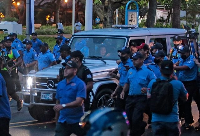 Para Ortega, las protestas de 2018 fueron un intento de golpe de estado con el apoyo de Washington. Foto Afp