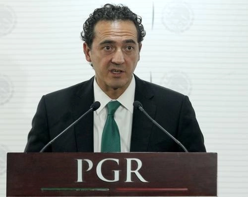 El ex encargado de despacho de la entonces PGR, Alberto Elías Beltrán, el 10 de abril de 2017. Foto María Luisa Severiano