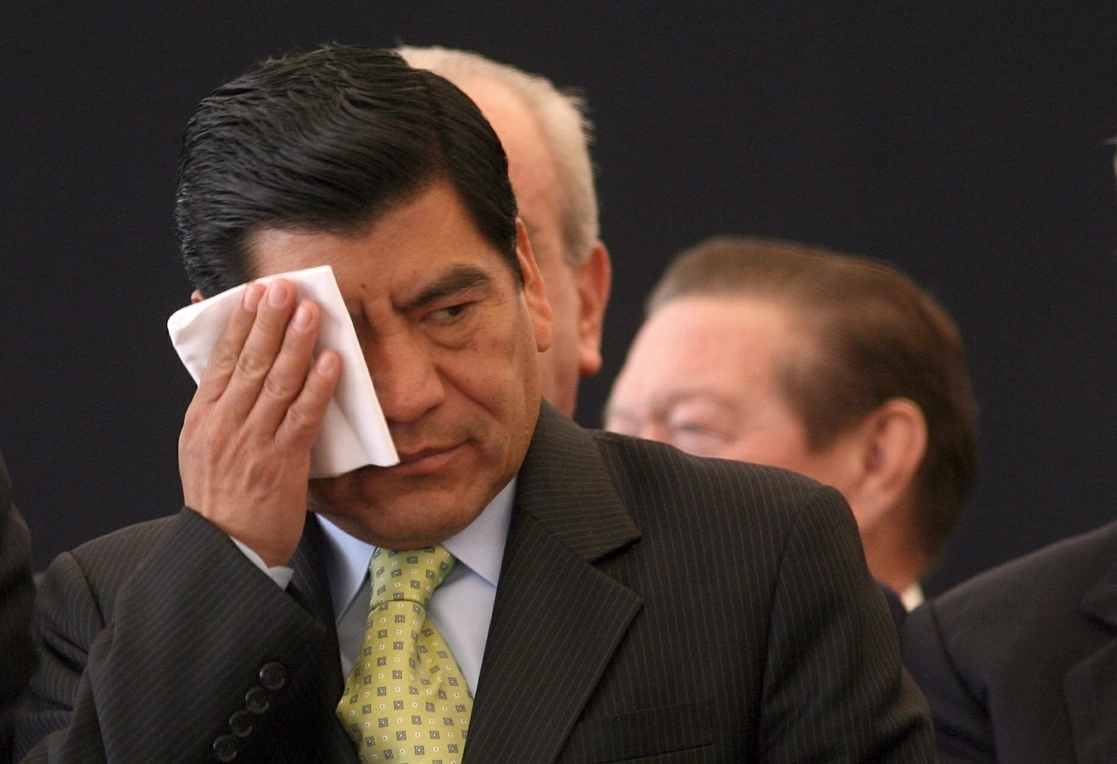 El ex gobernador de Puebla, Mario Marín Torres. Foto José Carlo González / Archivo