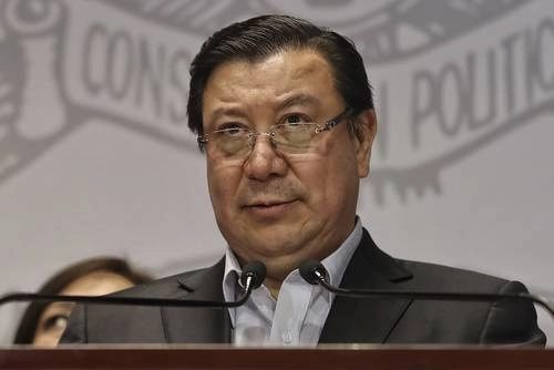 En imagen de archivo, Gerardo Sosa Castelán, ex presidente del Patronato de la Universidad Autónoma del Estado de Hidalgo (UAEH). Foto Marco Peláez