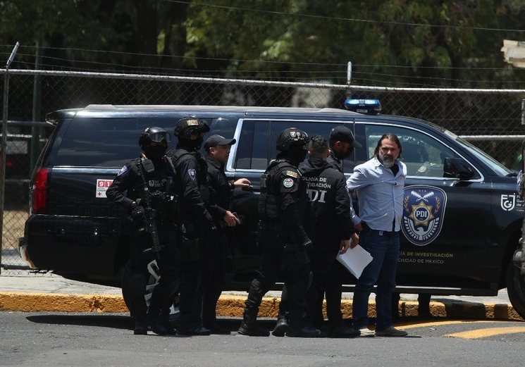 El ex delegado de la alcaldía Benito Juarez, Christian von Roehrich, buscaba una suspensión temporal contra los cargos que se le imputan para poder ser liberado. Foto Alfredo Domínguez / Archivo

