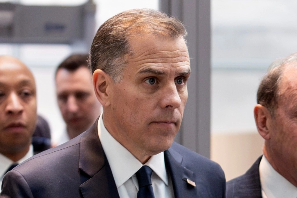 Hunter Biden, hijo del presidente Joe Biden, está acusado de mentir sobre su uso de drogas en octubre de 2018. Foto Ap