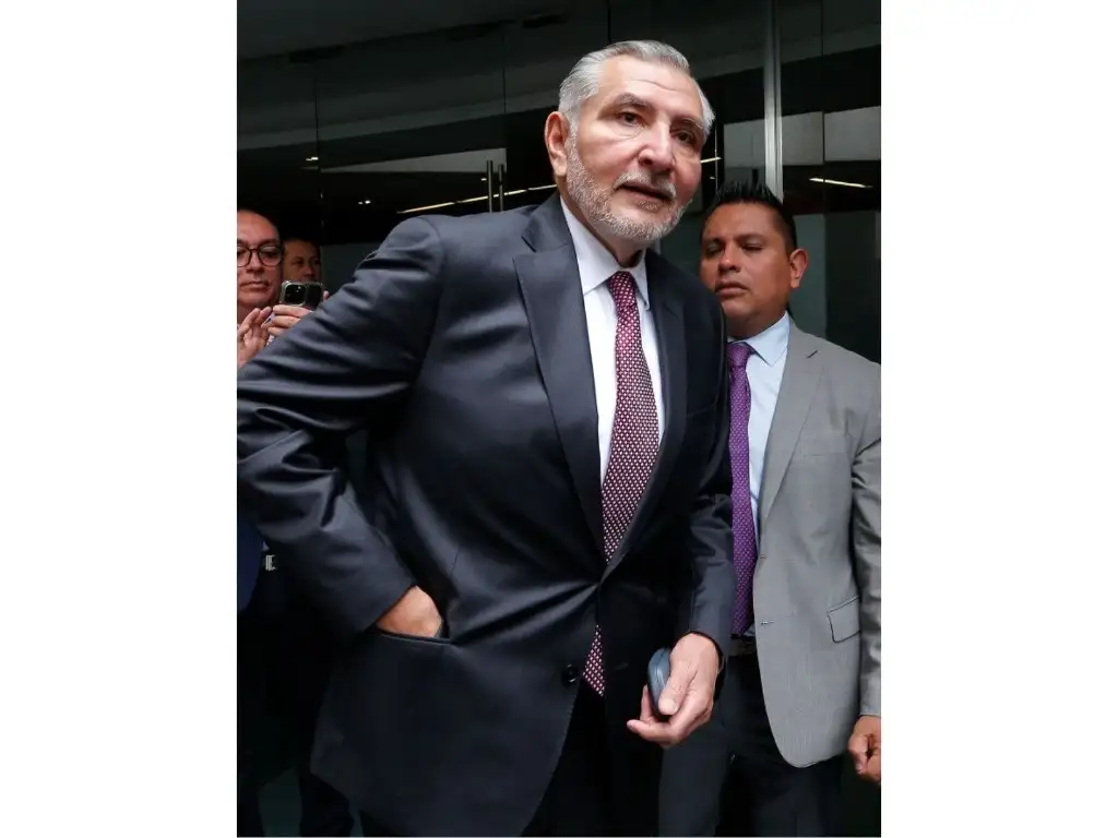El presidente de la Jucopo del Senado, el morenista Adán Augusto López. Foto José Antonio López