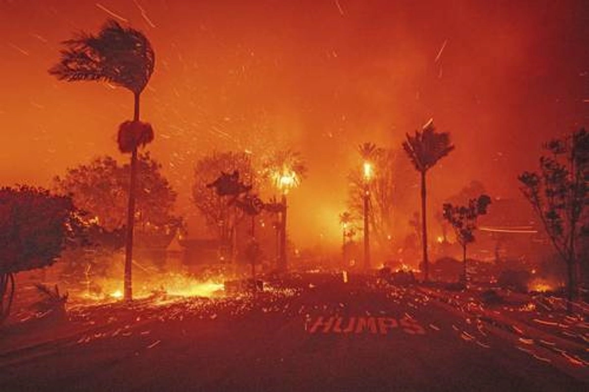 Incendio en Los Ángeles, en imagen de archivo. Foto 