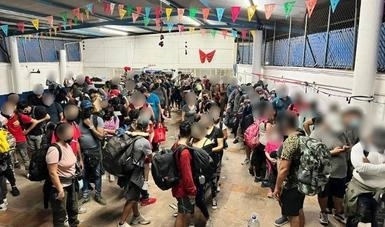 Las tres naciones con más personas migrantes rescatadas son Guatemala, El Salvador y Honduras. Foto INM