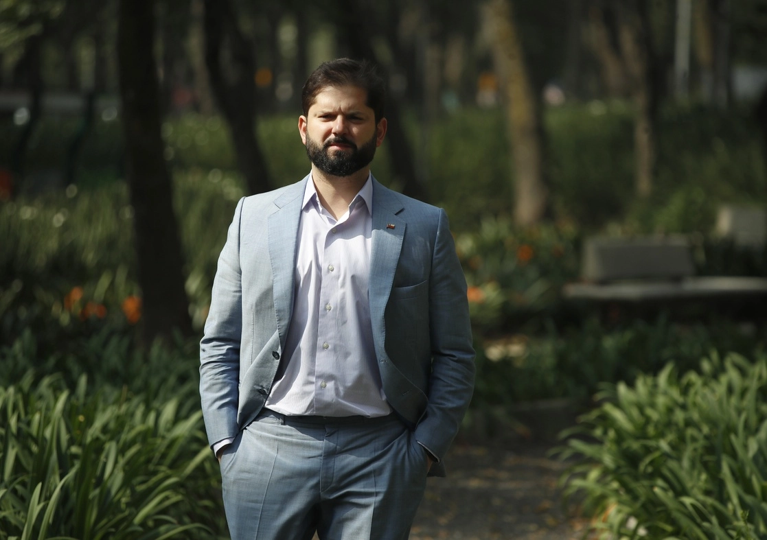 El presidente de Chile, Gabriel Boric. Foto Cristina Rodríguez