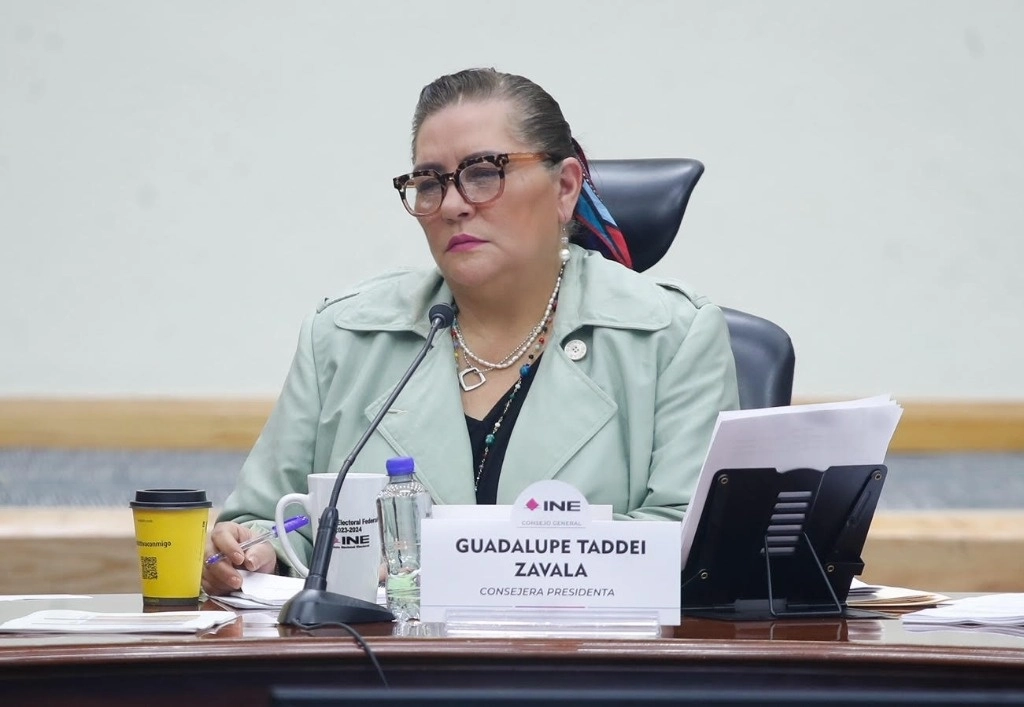 La consejera presidenta del INE, Guadalupe Taddei. Foto Cristina Rodríguez