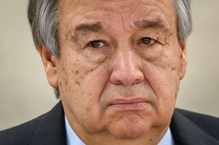 Antonio Guterres, secretario general de la ONU. Foto Afp