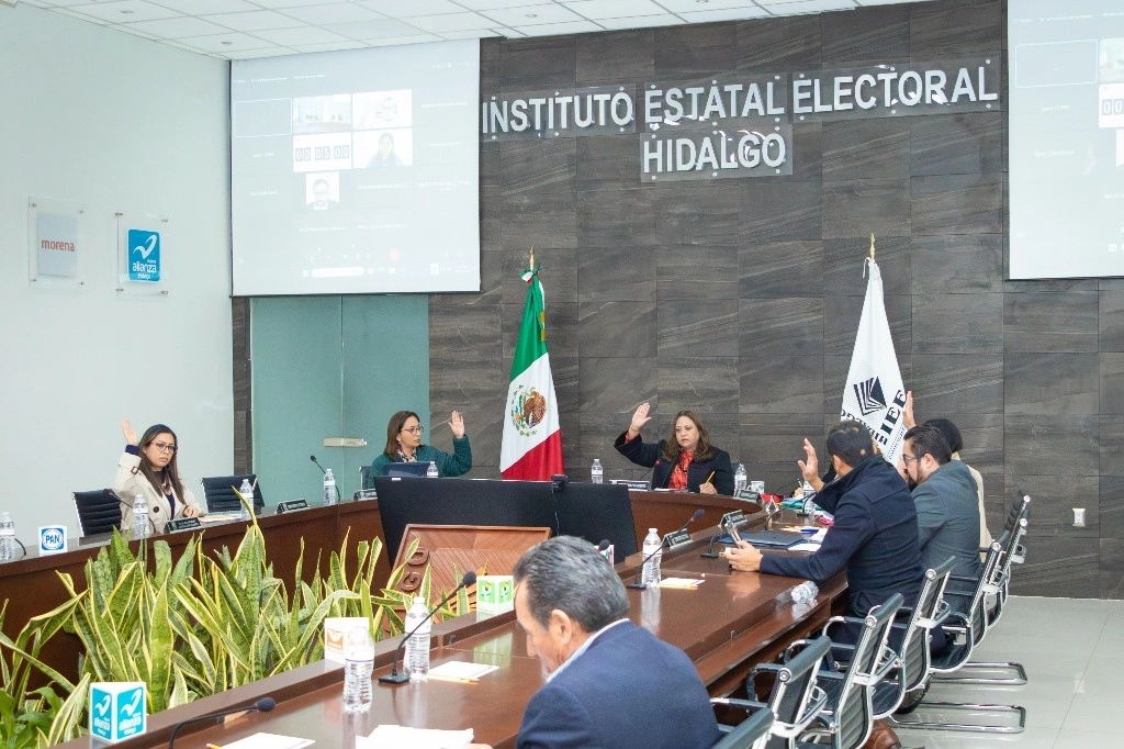 El Instituto Estatla Electoral de Hidalgo informó que ningún partido político conformó coaliciones para las elecciones para elegir diputados y encargados de ayuntamientos. Foto tomada de X @IEEHidalgo / Archivo
