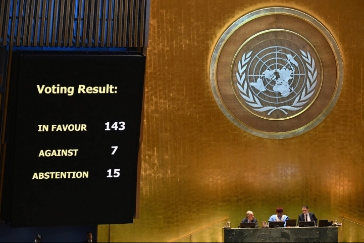 "2025 debería ser un momento de celebración, dedicado a los 80 años de existencia de la ONU. Pero corre el riesgo de pasar a la historia como el año en que colapsó el orden internacional" Lula. Foto 