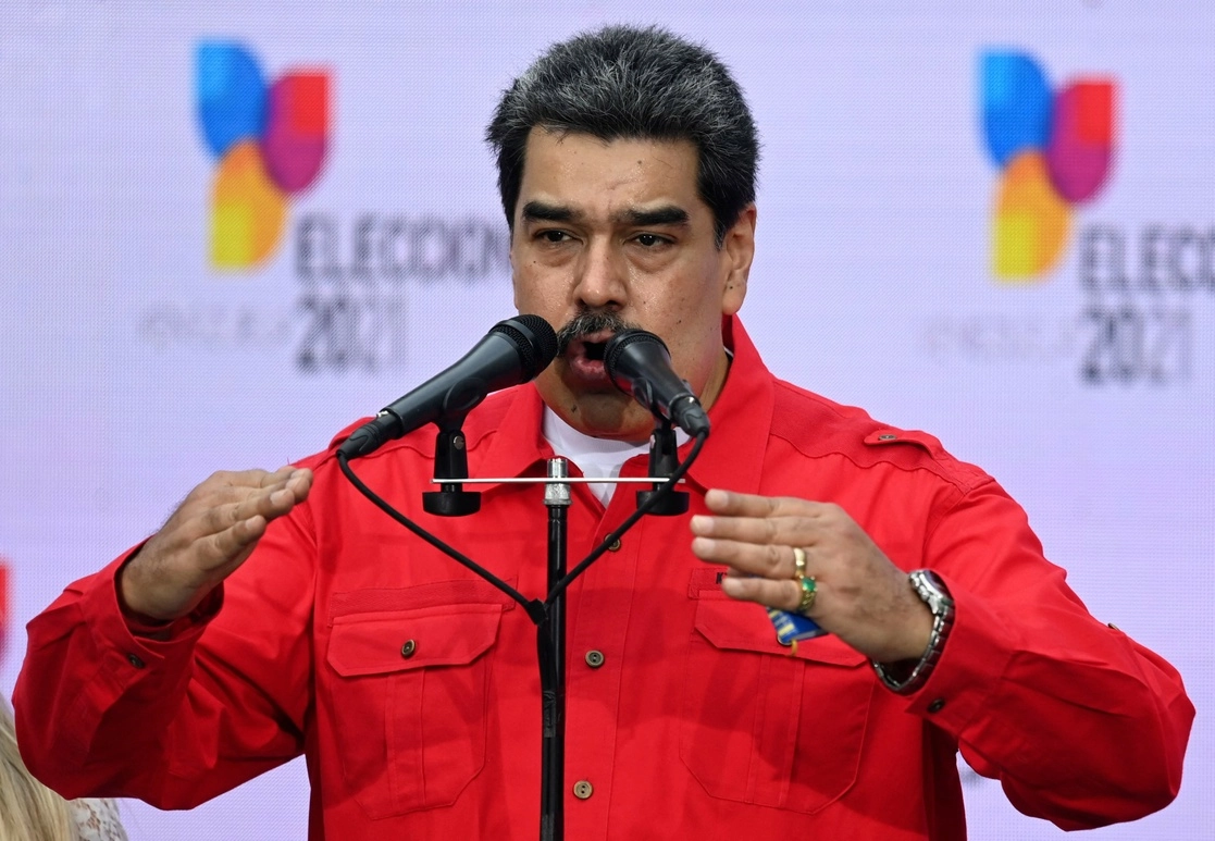 Nicolás Maduro, presidente de Venezuela. Foto Afp
