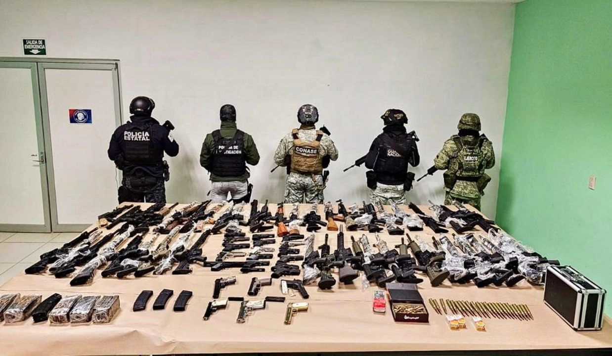 EU ha identificado que 70 por ciento de las armas recuperadas en escenas del crimen en México y el Caribe, y luego rastreadas, provienen de su país. Foto 