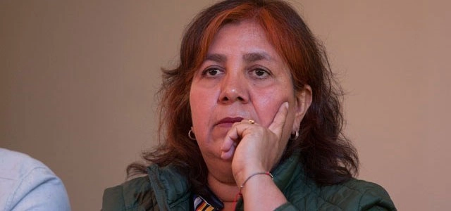 Griselda Triana, viuda del periodista Javier Valdez, consideró que aún no se hace justicia por el asesinato del periodistas en 2017. Foto Cristina Rodríguez/ Archivo