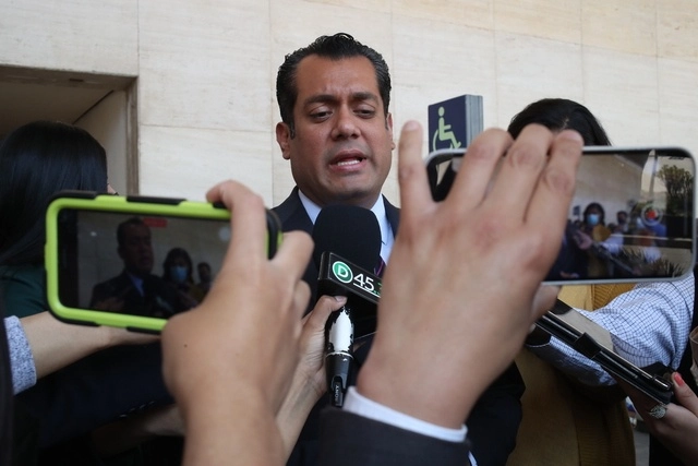 El presidente de la Cámara de Diputados, Sergio Gutiérrez (C) en imagen de archivo. Foto José Antonio López