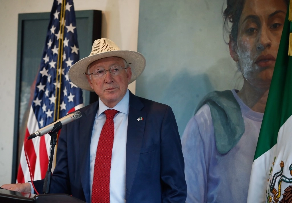 El embajador de Estados Unidos en México, Ken Salazar. Foto Cristina Rodríguez / Archivo