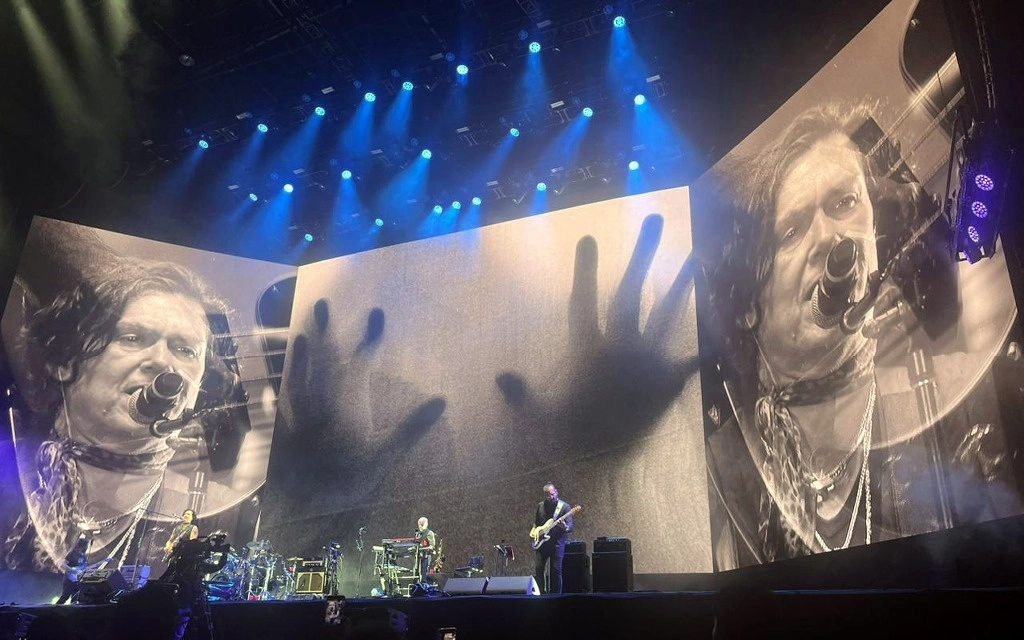 Aspectos del concierto de Caifanes en el Estadio GNP Seguros. Foto Ana Mónica Rodríguez