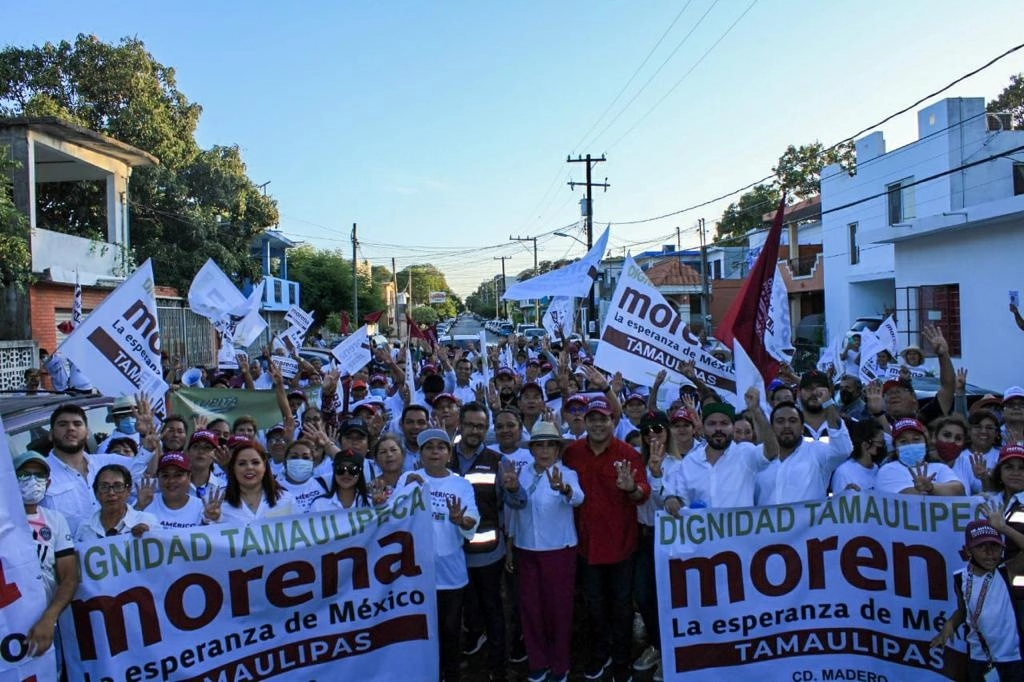 Lupita Covarrubias ha hecho varias denuncias en contra del panismo que gobierna en Tamaulipas. Foto La Jornada
