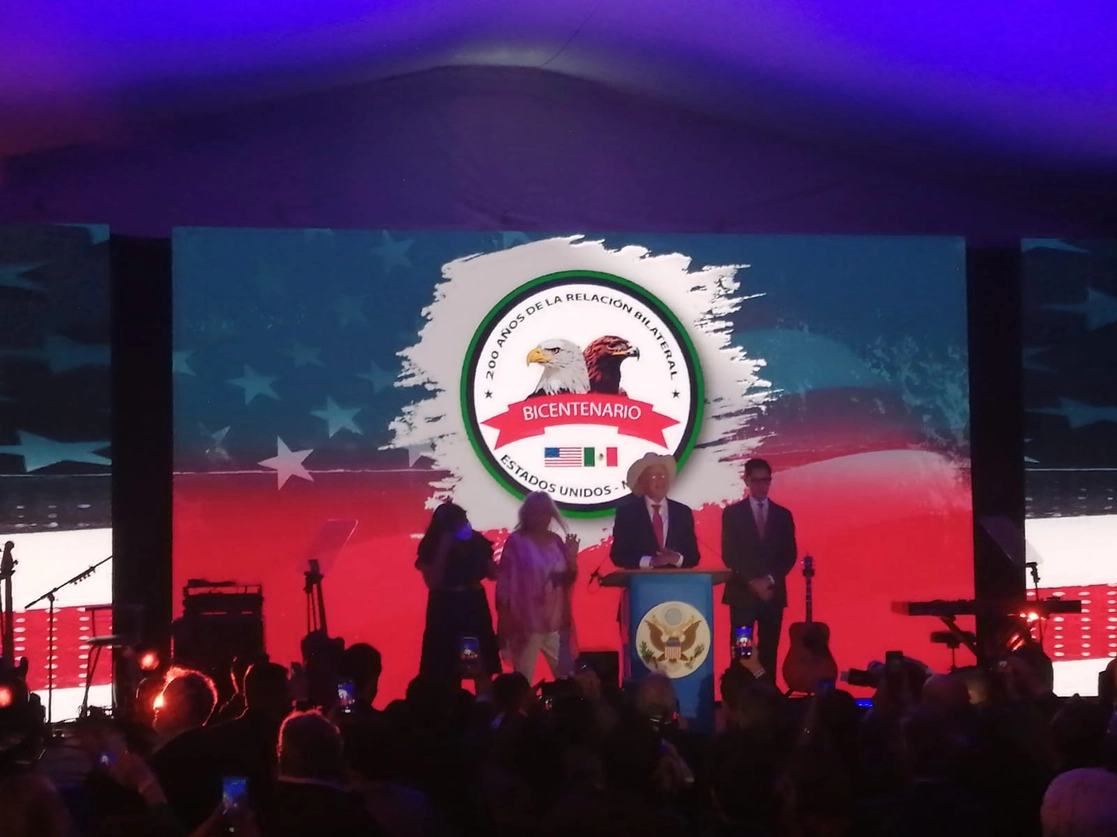Se conmemoró el  246 aniversario de la independencia de Estados Unidos. Foto Fernando Camacho