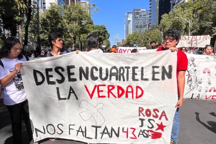 “Toda la participación que tuvo el Ejército está en declaraciones, hay militares detenidos, los que se consideran responsables, sobre todo por presunta omisión", declaró el Presidente. Foto Luis Castillo / Archivo
