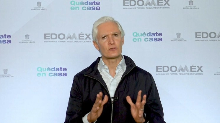 Alfredo del Mazo Maza, gobernador del Estado de México. Foto La Jornada
