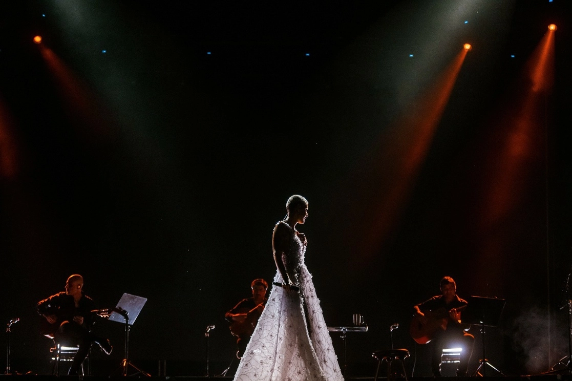 Esta música habla de amor, pasión, melancolía, del corazón, señala la intérprete, con 23 años de trayectoria, “que han sido de alegrías, motivación y cariño”, agrega. Foto cortesía del Festival Internacional de Fado en México