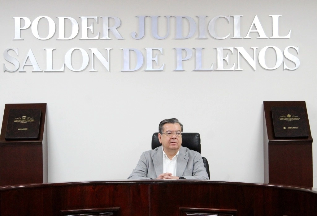 El magistrado Raúl Mendoza Unzón fue elegido presidente del Tribunal Superior de Justicia del Estado y del Consejo de la Judicatura de Baja California Sur. Foto tomada de www.facebook.com/tribunalbcs