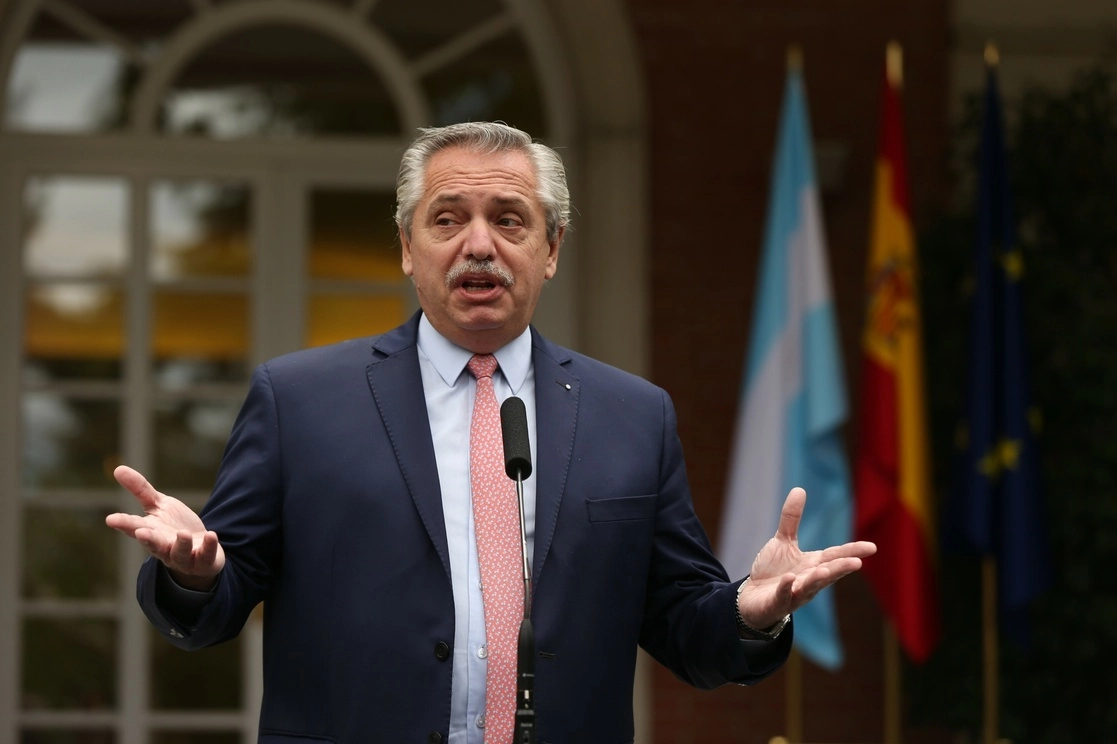 Alberto Fernández, presidente de Argentina en imagen de archivo. Foto Europa Press