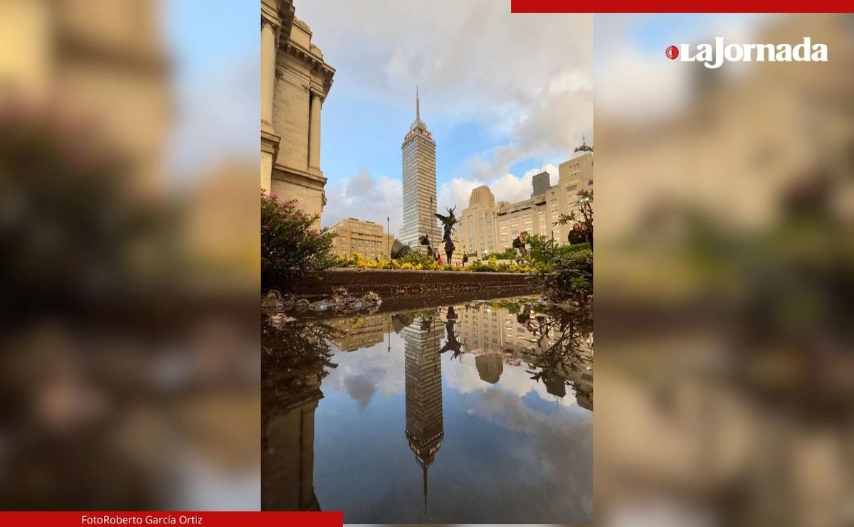  Me sumí en el recuerdo de aquel joven San Cristóbal (patrono de los conductores y los viajeros), que sobre sus hombros nos transportaba a cerca de 15 paisanos, casi todos profesores de primaria, del tugurio en el que subsistíamos a la Torre Latinoamericana, a la que los recién llegados no dejábamos de intentar contar sus pisos desde las banquetas de enfrente.